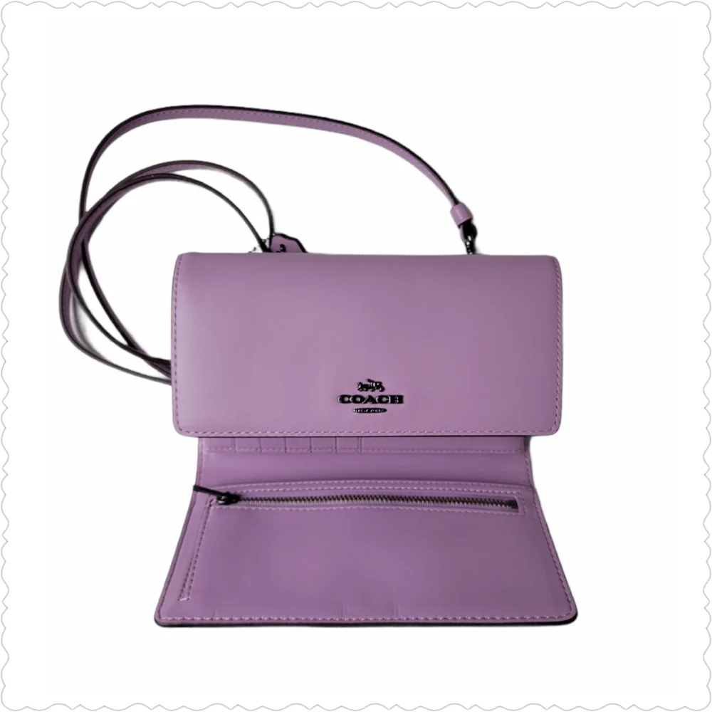 COACH Foldover Crossbody Clutch - Picture 4 of 5
